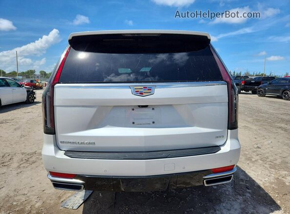 1GYS4BKL9RR196653 2024 CADILLAC ESCALADE White Вид ззаду