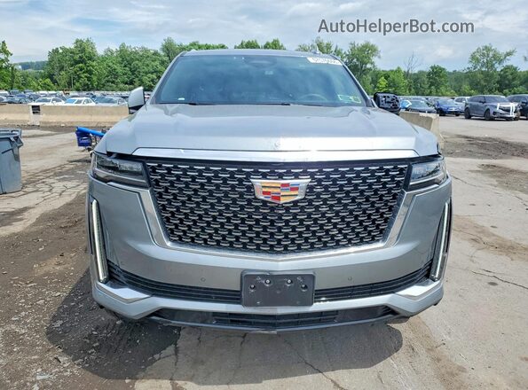 1GYS4BKLXRR358693 2024 CADILLAC ESCALADE Серый Вид спереди