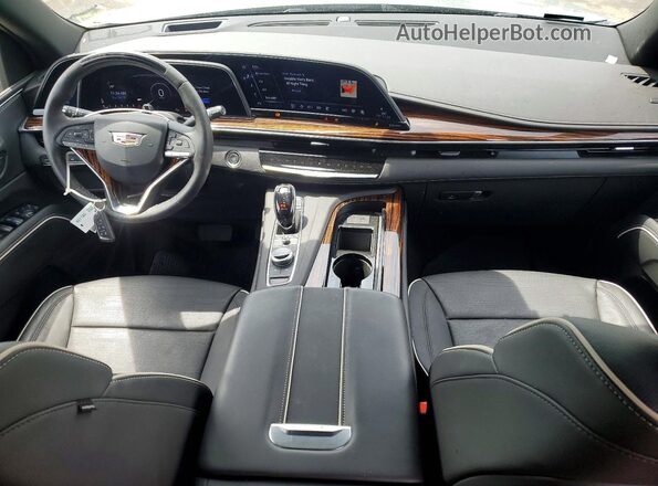 1GYS4BKLXRR358693 2024 CADILLAC ESCALADE Серый Вид панели приборов