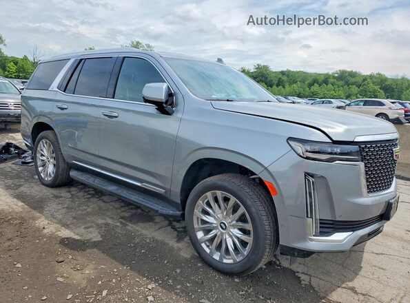 1GYS4BKLXRR358693 2024 CADILLAC ESCALADE Серый Передняя правая четверть