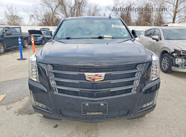 1GYS4CKJ6LR246355 2020 CADILLAC ESCALADE Black Widok z przodu