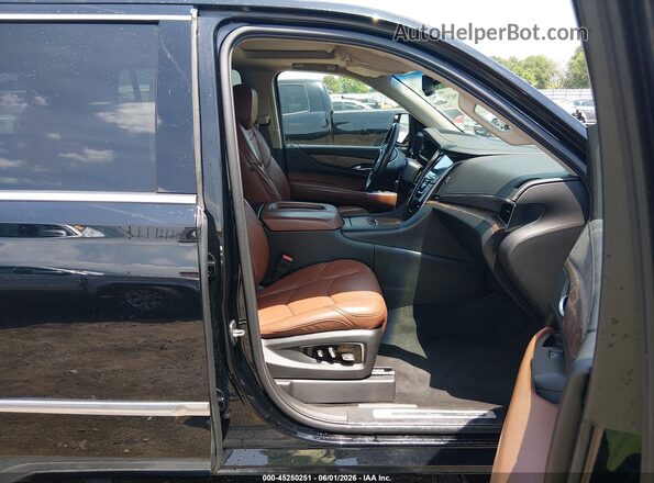 1GYS4CKJ9GR417475 2016 CADILLAC ESCALADE Black Vista interior delantera