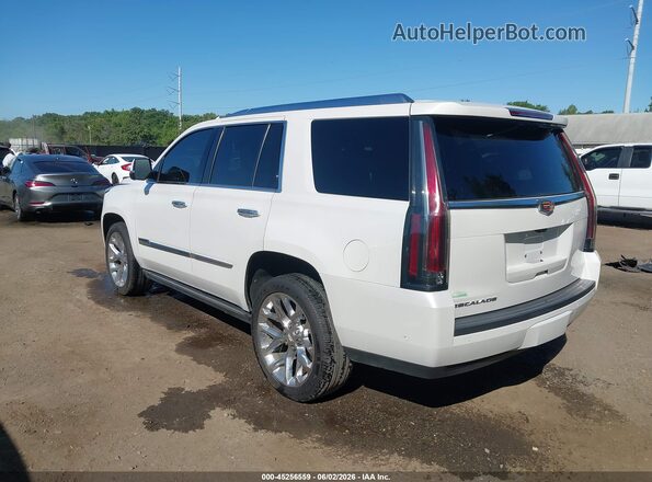 1GYS4DKJ4JR137413 2018 CADILLAC ESCALADE White Rear left