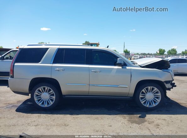 1GYS4DKJXGR168495 2016 CADILLAC ESCALADE Gold Սալոնի հետևի տեսք