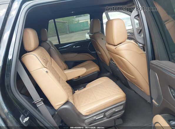 1GYS4EKL4MR213871 2021 CADILLAC ESCALADE Black VIN კოდის სტიკერის ხედი