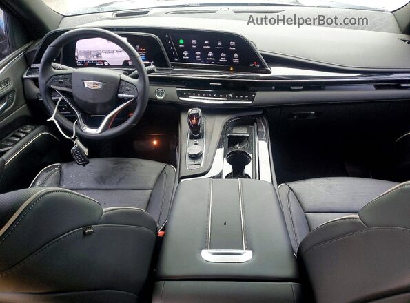 1GYS4EKL5PR169903 2023 CADILLAC ESCALADE Black Vista del salpicadero