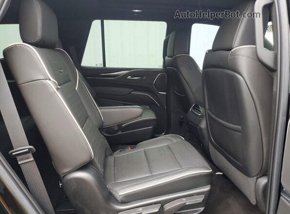 1GYS4EKL5PR169903 2023 CADILLAC ESCALADE Black Vista interior trasera