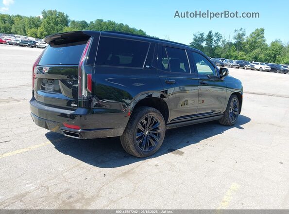 1GYS4FKL2NR177394 2022 CADILLAC ESCALADE Black Trasero derecho