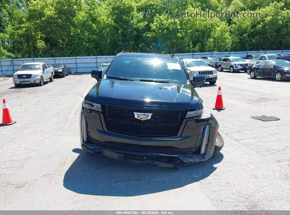 1GYS4FKL2NR177394 2022 CADILLAC ESCALADE Black Vista del salpicadero