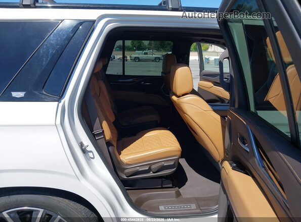 1GYS4FKLXPR265838 2023 CADILLAC ESCALADE White Вид наклейки з VIN-кодом