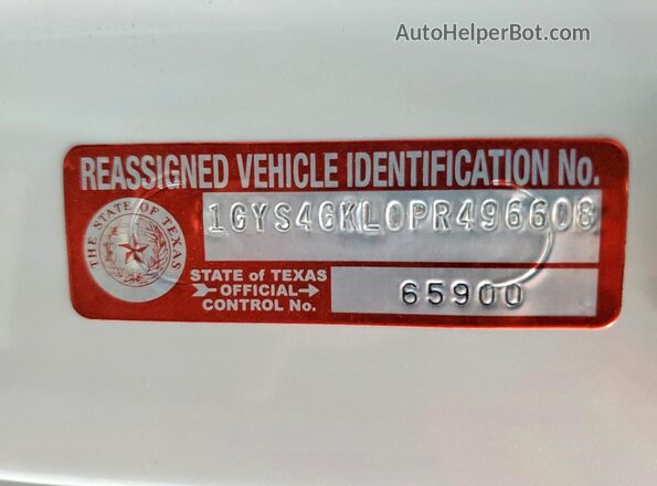 1GYS4GKL0PR496608 2023 CADILLAC ESCALADE White 