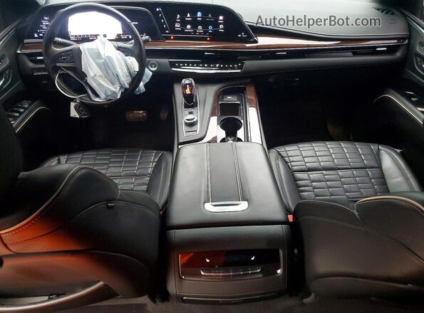 1GYS4GKL1PR132875 2023 CADILLAC ESCALADE Black Vista del salpicadero
