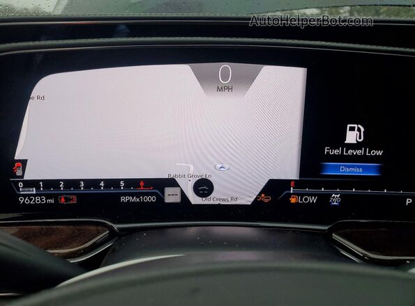 1GYS4GKL1PR132875 2023 CADILLAC ESCALADE Black Vista del cuadro de instrumentos