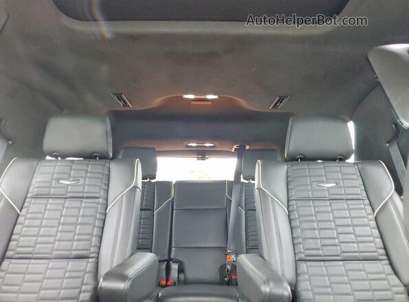 1GYS4GKL5PR279149 2023 CADILLAC ESCALADE Gray Widok tylnych siedzeń
