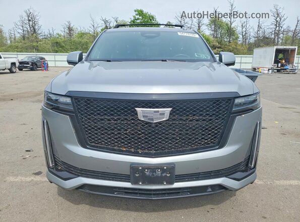 1GYS4GKL5PR279149 2023 CADILLAC ESCALADE Gray Widok z przodu