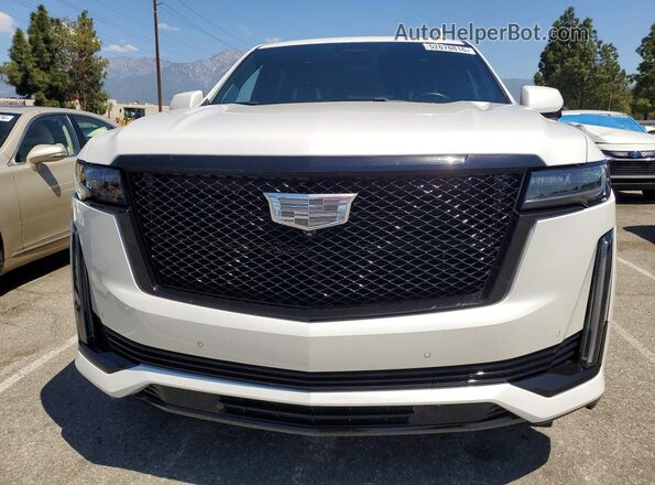 1GYS4GKL5PR411326 2023 CADILLAC ESCALADE White Դիմացի տեսք