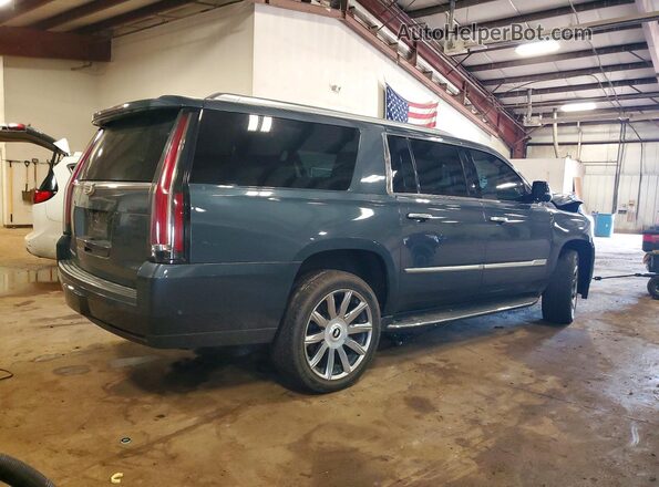 1GYS4JKJ7LR160072 2020 CADILLAC ESCALADE Blue Trasero derecho