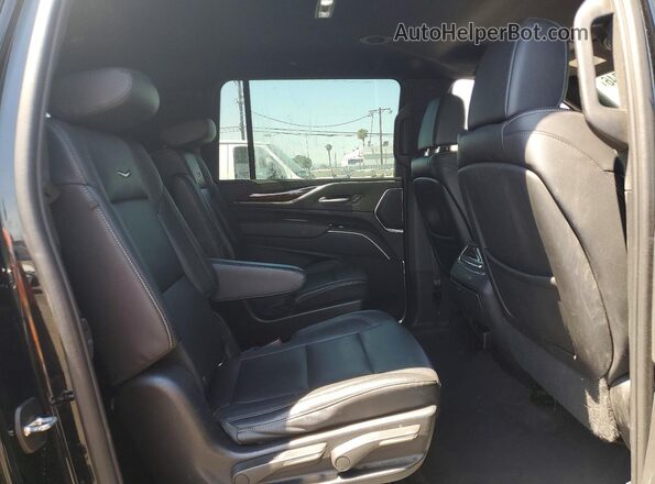 1GYS4JKL2PR558961 2023 CADILLAC ESCALADE Black Vista interior trasera