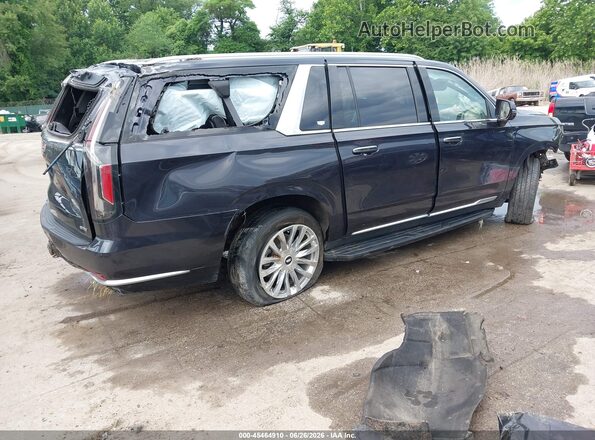 1GYS4KKL2RR148136 2024 CADILLAC ESCALADE Blue Задня права чверть