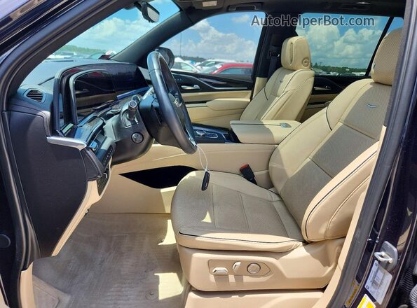 1GYS4LKL0PR511827 2023 CADILLAC ESCALADE Blue Vista interior delantera