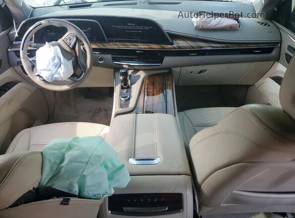 1GYS4MKL4MR408010 2021 CADILLAC ESCALADE White Вид панелі приладів
