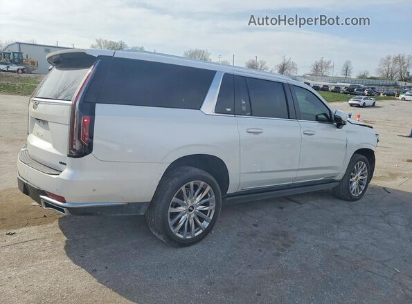 1GYS4MKL4MR408010 2021 CADILLAC ESCALADE White Задня права чверть