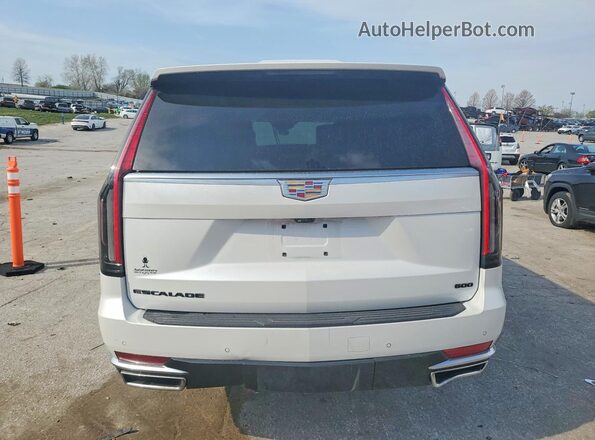1GYS4MKL4MR408010 2021 CADILLAC ESCALADE White Вид ззаду