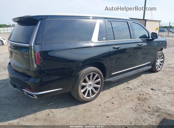 1GYS4MKL5MR411983 2021 CADILLAC ESCALADE Черный Задняя правая четверть