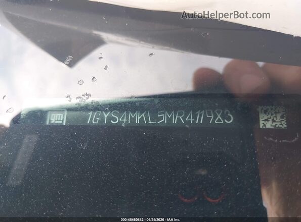 1GYS4MKL5MR411983 2021 CADILLAC ESCALADE Черный 