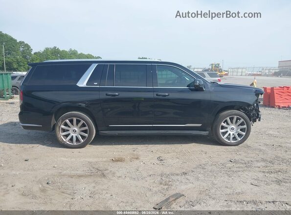 1GYS4MKL5MR411983 2021 CADILLAC ESCALADE Черный Вид задней части салона