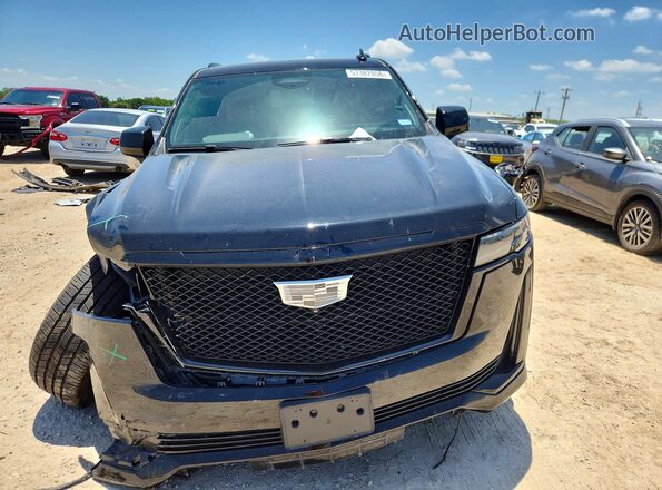 1GYS4PKL0PR361502 2023 CADILLAC ESCALADE Black Vista frontal