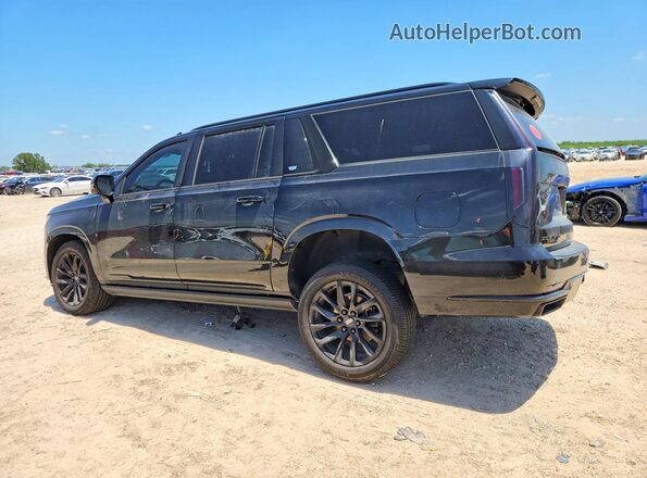 1GYS4PKL0PR361502 2023 CADILLAC ESCALADE Black Trasero izquierdo