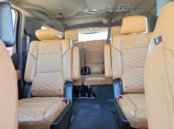 1GYS4PKL0PR361502 2023 CADILLAC ESCALADE Black Vista de los asientos traseros