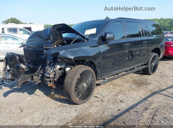 1GYS4RKL7PR204450 2023 CADILLAC ESCALADE Черный Передняя левая четверть