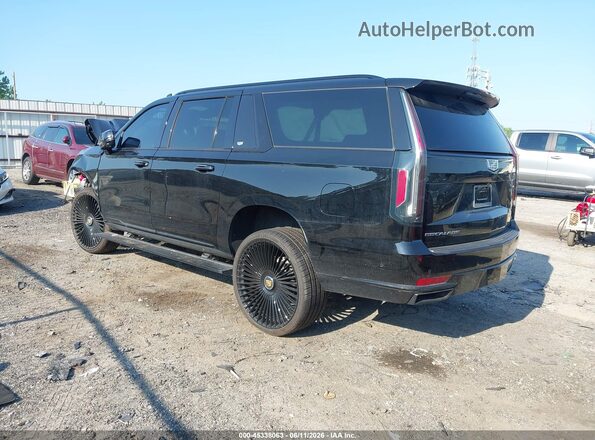 1GYS4RKL7PR204450 2023 CADILLAC ESCALADE Черный Задняя левая четверть