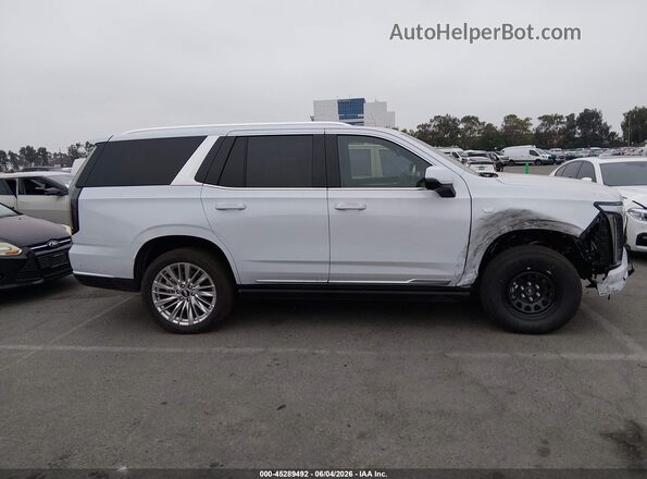 1GYS9BKL2TR312980 2026 CADILLAC ESCALADE White Widok wnętrza z tyłu