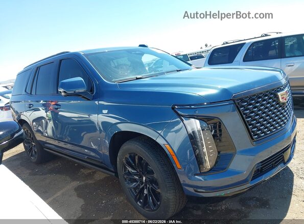 1GYS9CRL0SR401537 2025 CADILLAC ESCALADE Blue 360 interior view