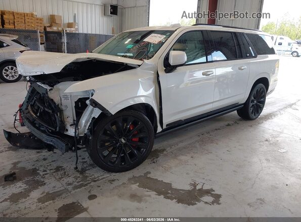 1GYS9RRL4SR237759 2025 CADILLAC ESCALADE White Przód lewy