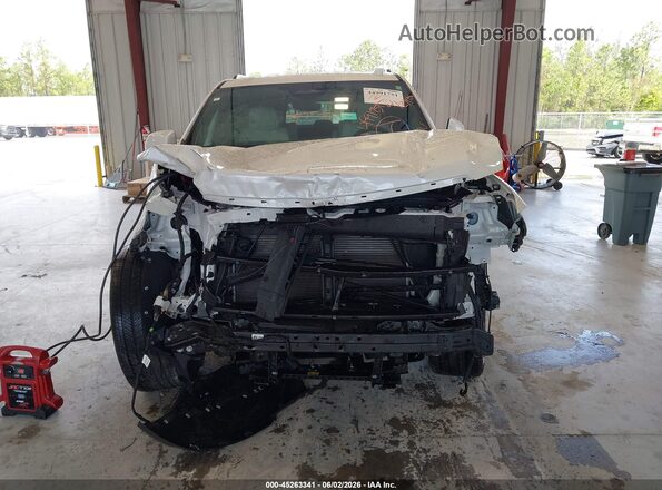 1GYS9RRL4SR237759 2025 CADILLAC ESCALADE White Widok zestawu wskaźników