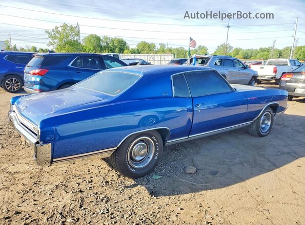 1H57J2K555013 1972 CHEVROLET MONTE CARLO Blue Հետևի աջ