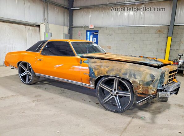 1H57U7B579077 1977 CHEVROLET MONTE CARLO Orange წინა მარჯვენა