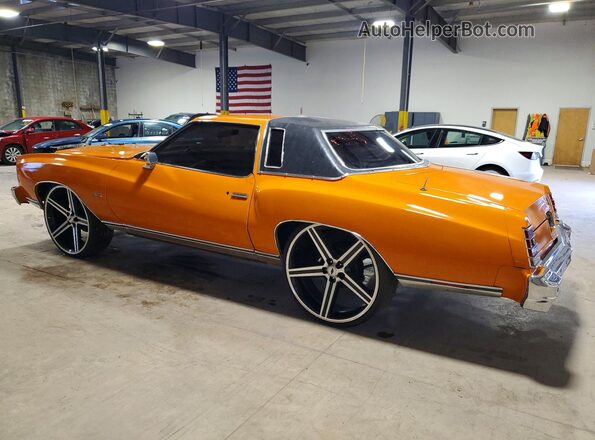 1H57U7B579077 1977 CHEVROLET MONTE CARLO Orange უკანა მარცხენა