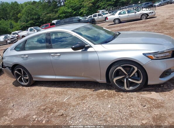 1HGCV1F35NA110695 2022 HONDA ACCORD Silver უკანა სალონის ხედი
