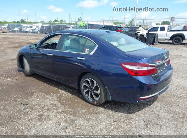1HGCR2F01GA195666 2016 HONDA ACCORD Blue Հետևի ձախ