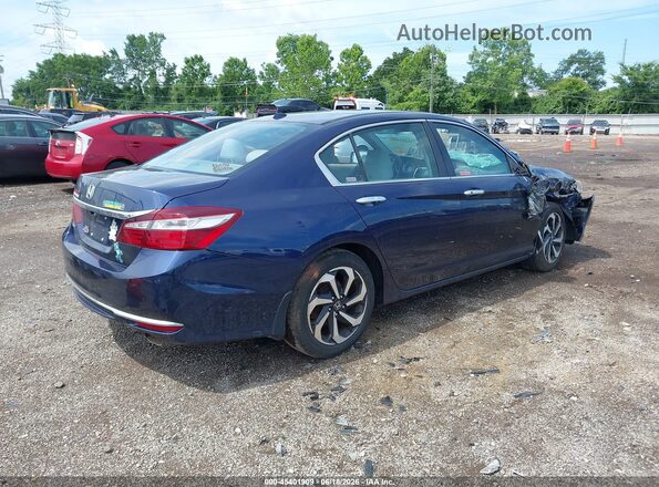 1HGCR2F01GA195666 2016 HONDA ACCORD Blue Հետևի աջ