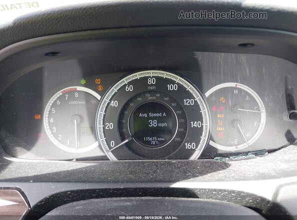 1HGCR2F01GA195666 2016 HONDA ACCORD Blue Հետևի նստատեղերի տեսք