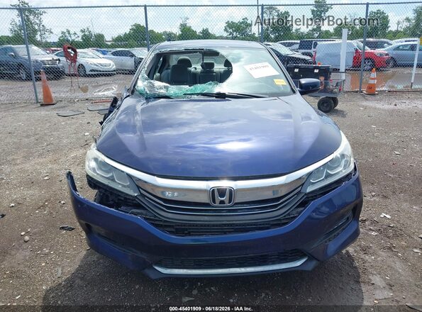 1HGCR2F01GA195666 2016 HONDA ACCORD Blue Սարքավորումների վահանակի տեսք