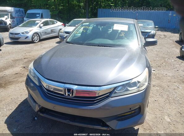 1HGCR2F03HA144087 2017 HONDA ACCORD Gray Vista del cuadro de instrumentos