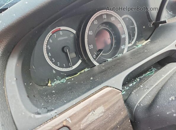1HGCR2F06GA024735 2016 HONDA ACCORD Gray Widok zestawu wskaźników