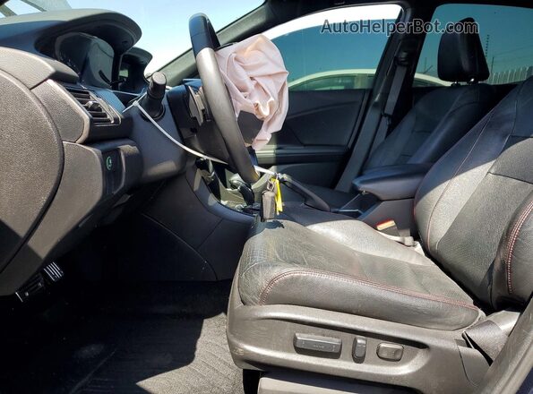 1HGCR2F10HA073911 2017 HONDA ACCORD Blue Front interior view